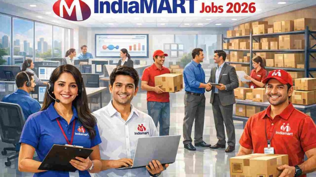 IndiaMART Jobs India 2026 – Telecaller, Sales, Support & Corporate Roles