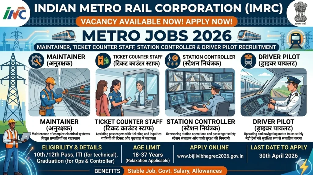 Metro Careers 2026: Complete Guide to Technician, Customer Service Associate, Train Operator and Security Staff Positions Metro Careers 2026